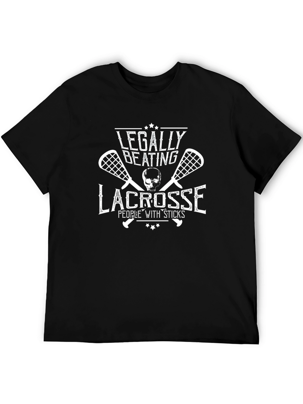 Legally Beating Lacrosse T-Shirt