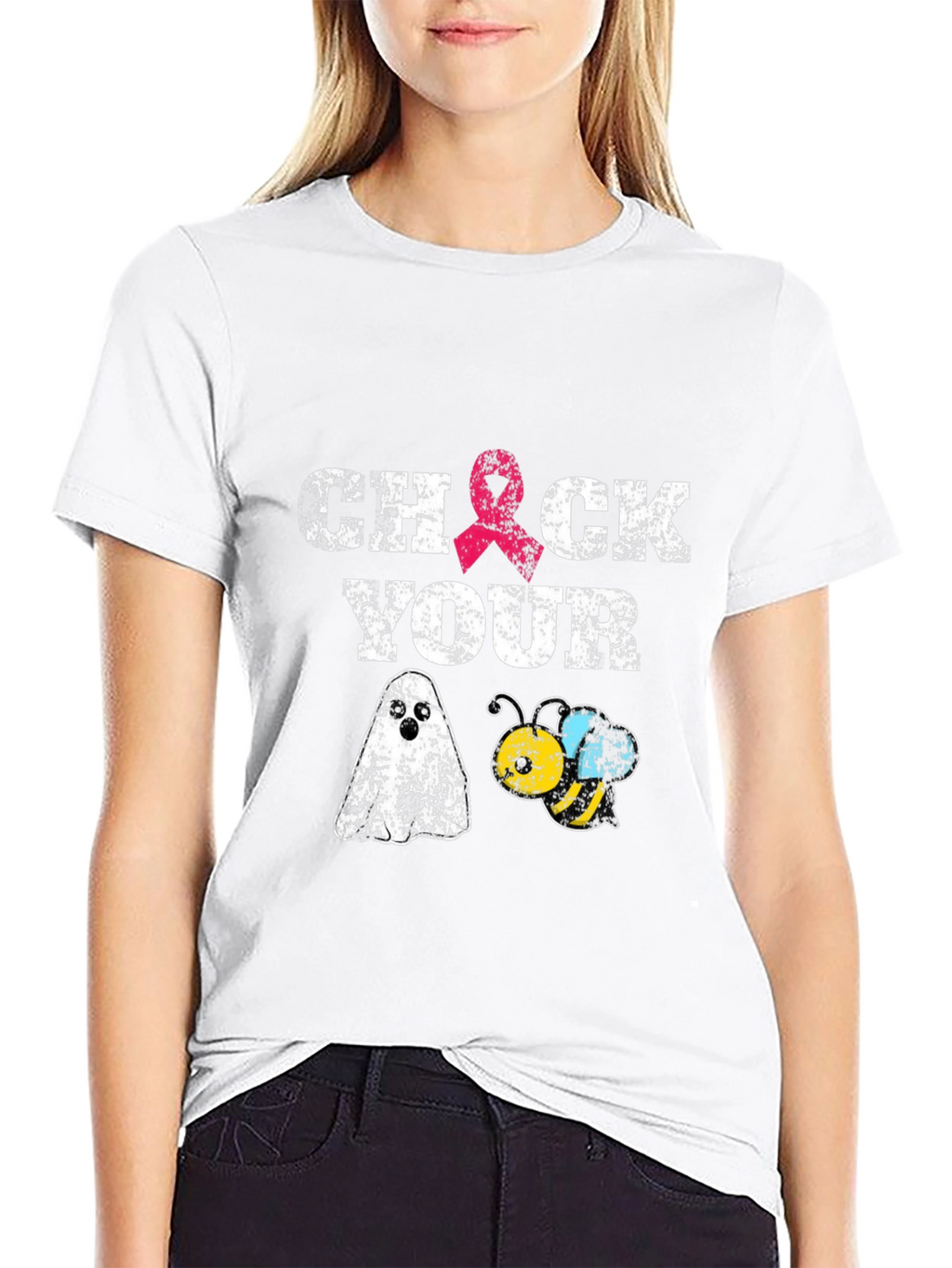 Check Your Ghost Bee T-Shirt