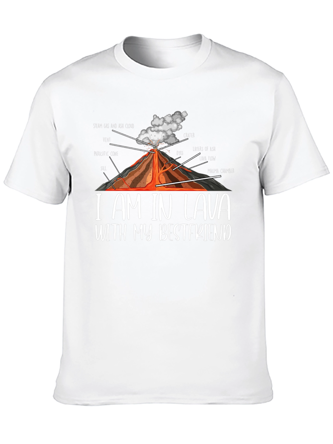 I am in Lava with my Bestfriend Graphic T-Shirt