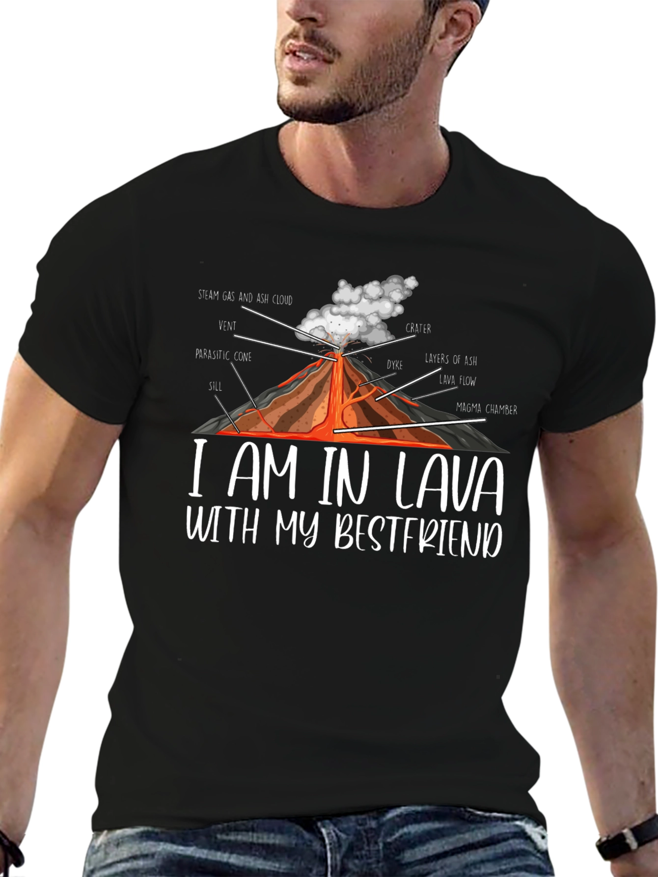 I am in Lava with my Bestfriend Graphic T-Shirt