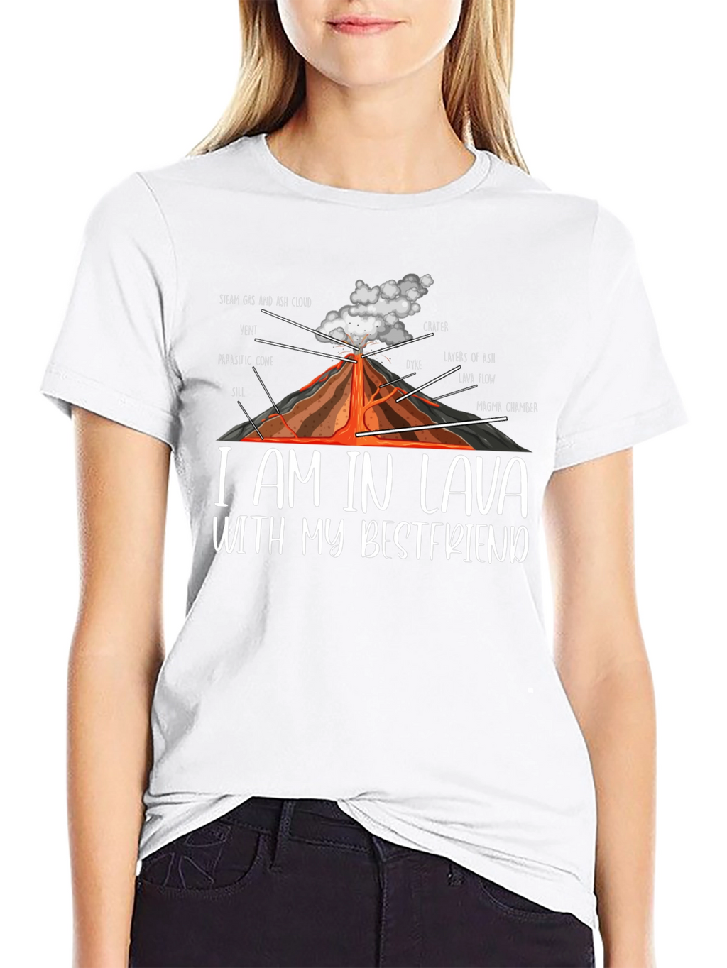 I am in Lava with my Bestfriend Graphic T-Shirt