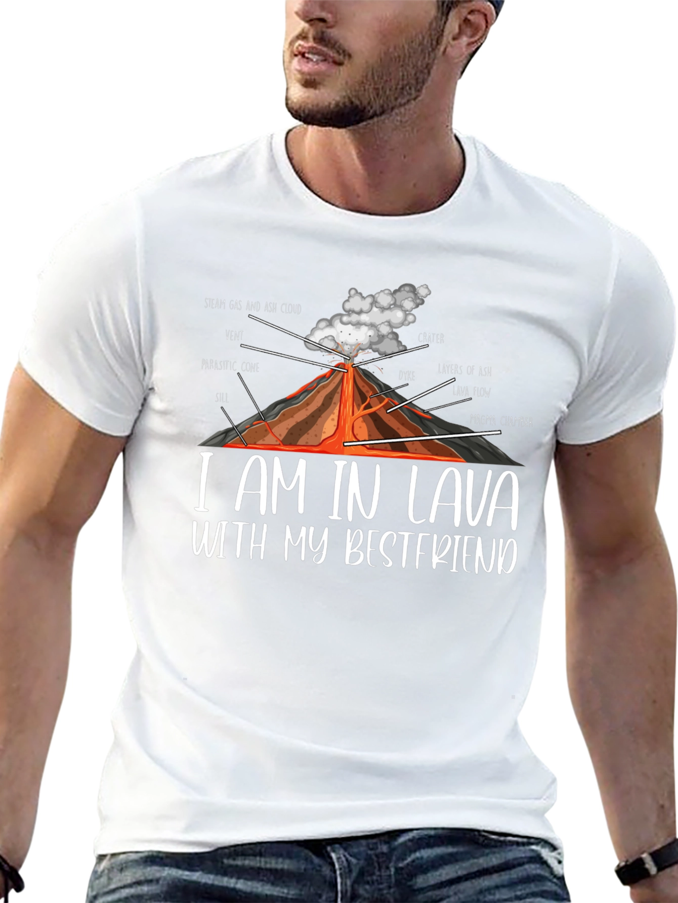 I am in Lava with my Bestfriend Graphic T-Shirt