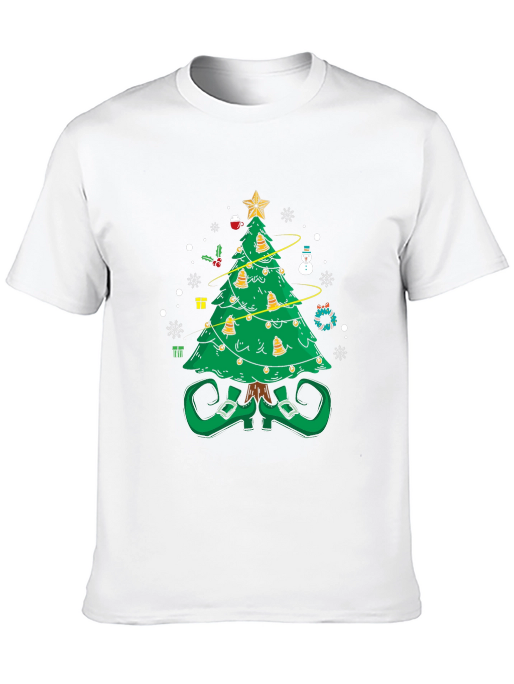 Festive Christmas Tree Elf Shirt