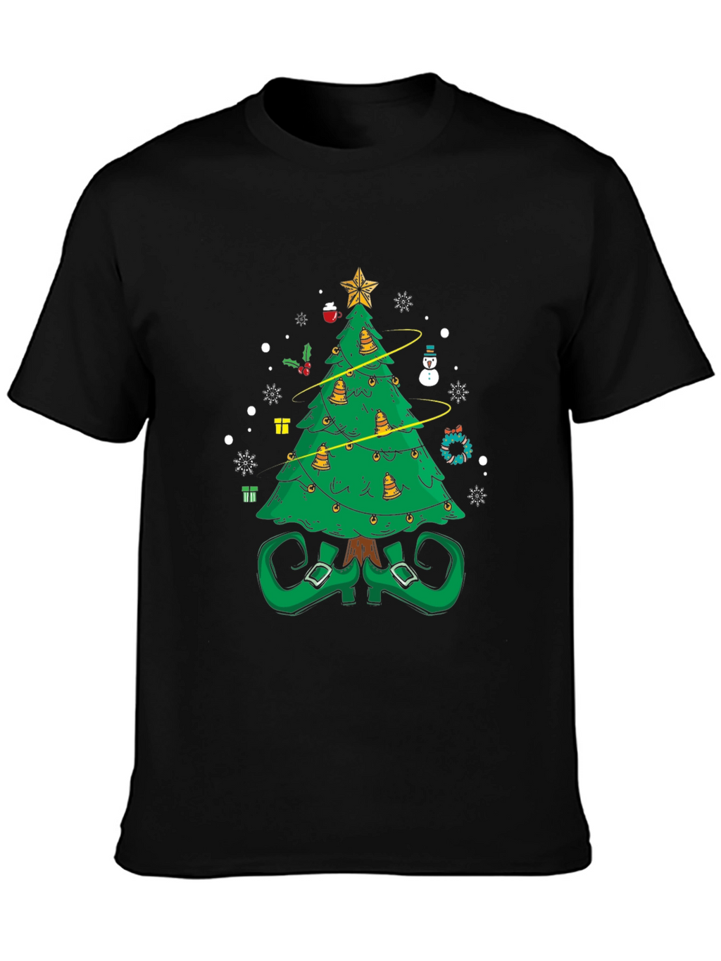 Festive Christmas Tree Elf Shirt