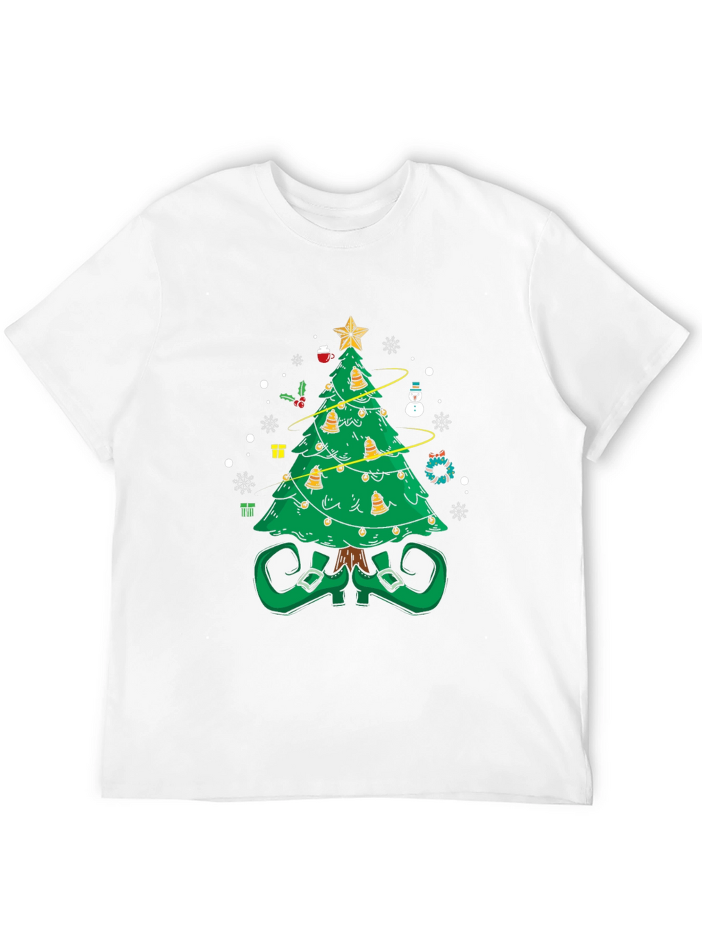 Festive Christmas Tree Elf Shirt