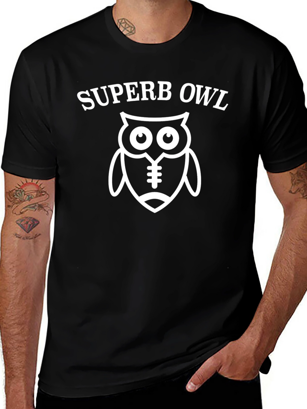 Superb Owl Graphic Tee - Football Fan T-Shirt