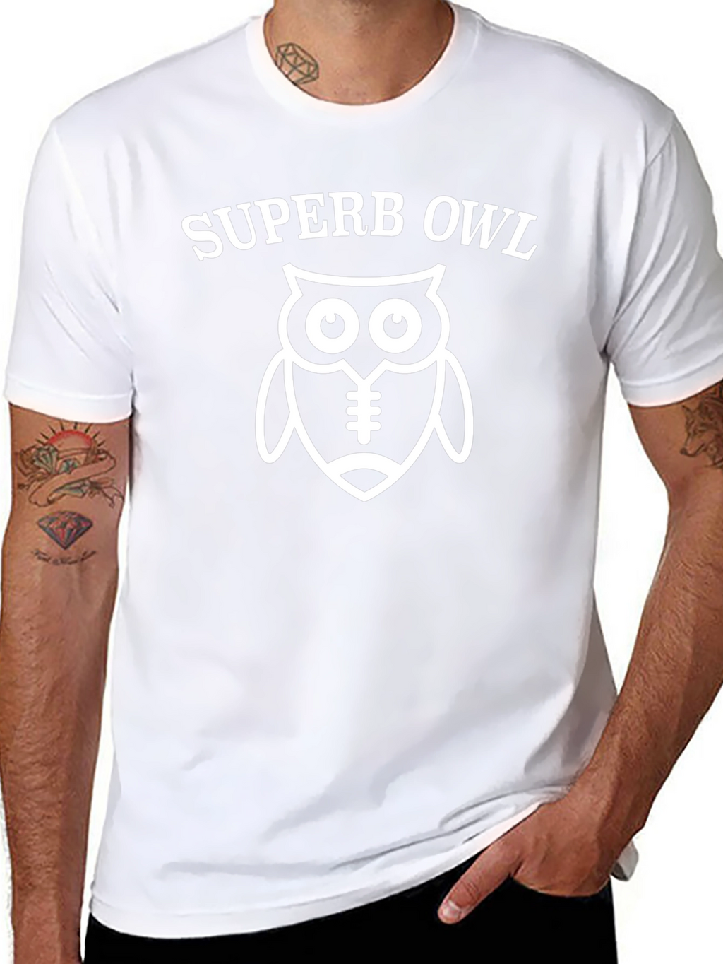 Superb Owl Graphic Tee - Football Fan T-Shirt