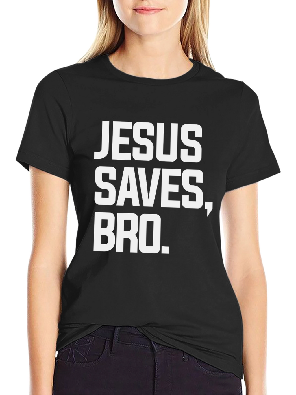 Jesus Saves Bro T-Shirt | Christian Humor Tee