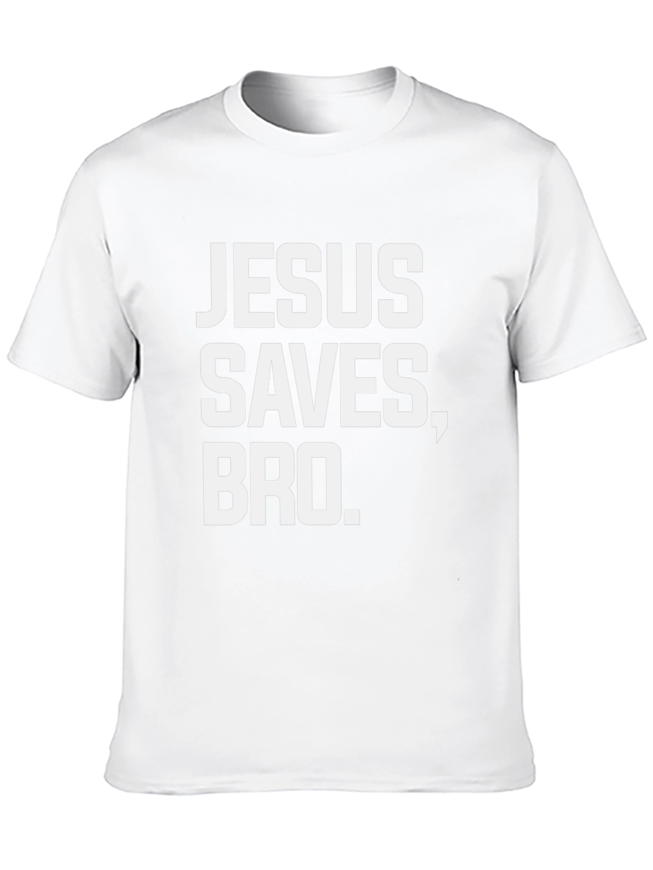 Jesus Saves Bro T-Shirt | Christian Humor Tee