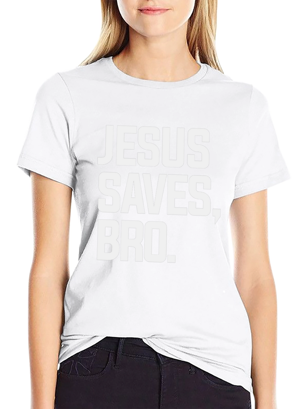 Jesus Saves Bro T-Shirt | Christian Humor Tee