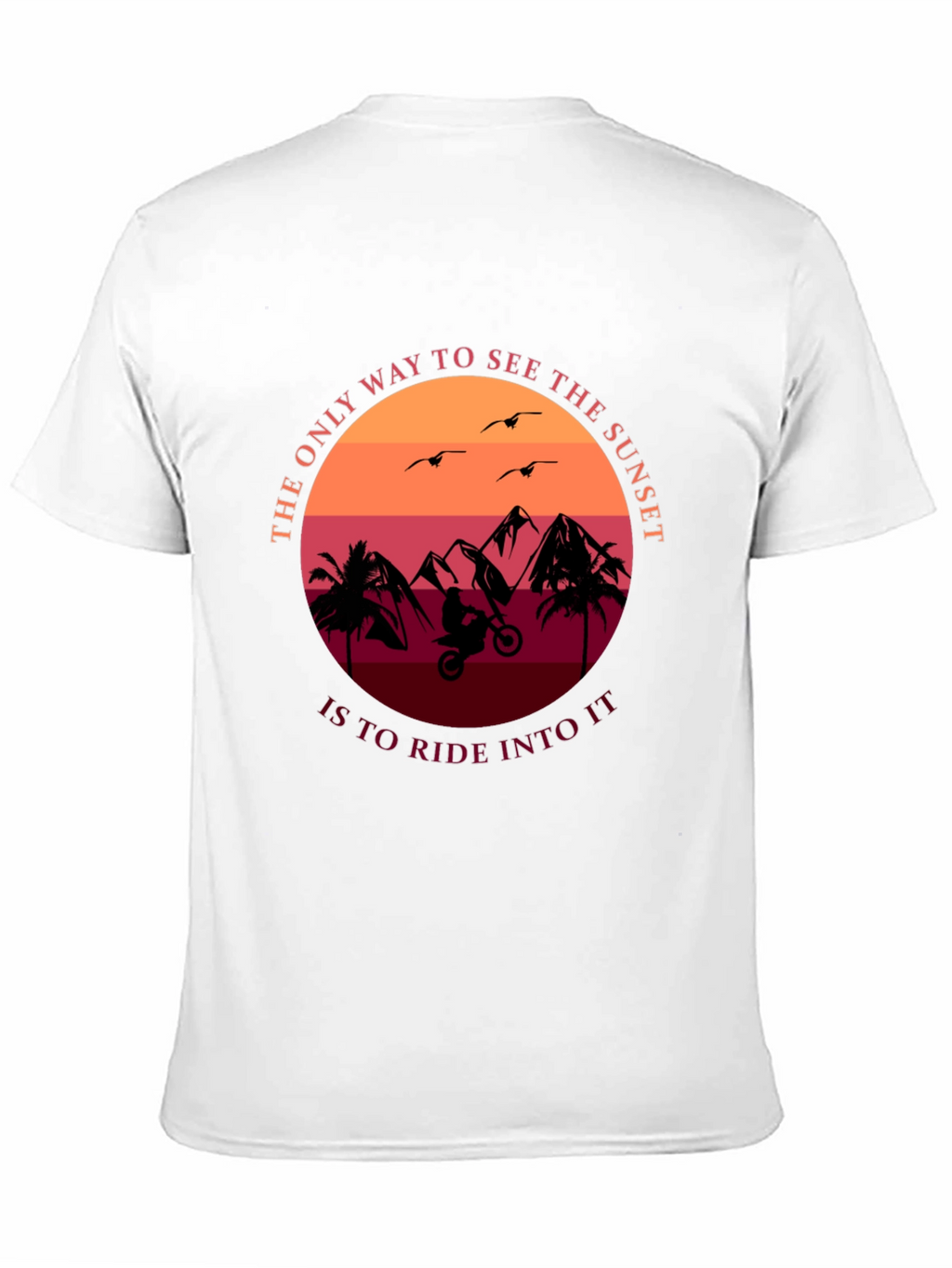 Sunset Ride T-Shirt - Adventure Tee