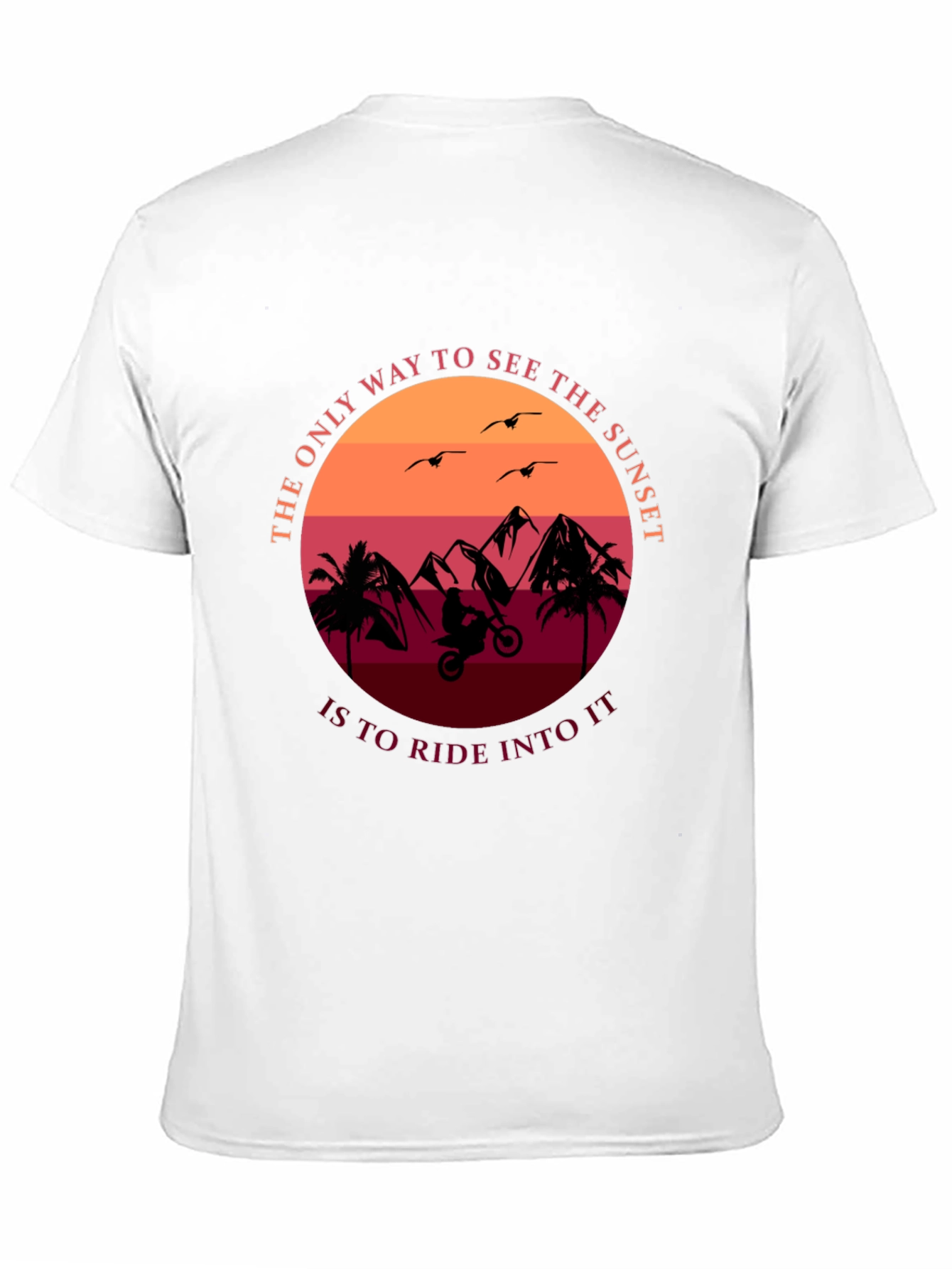Sunset Ride T-Shirt - Adventure Tee