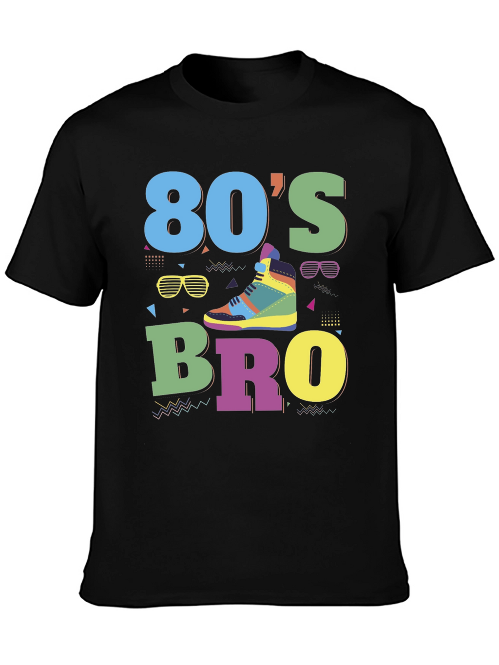 Retro 80s Bro T-Shirt