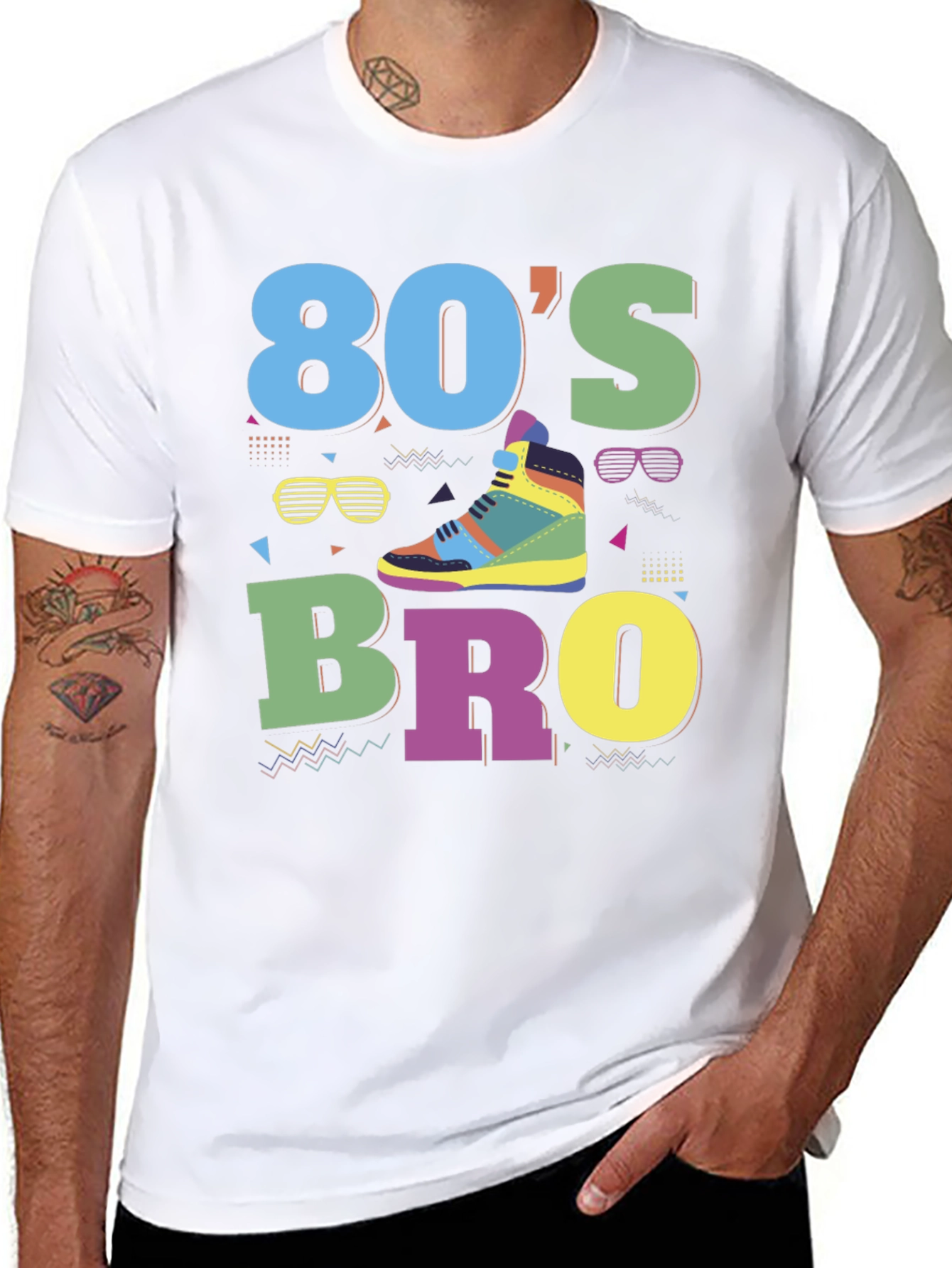 Retro 80s Bro T-Shirt