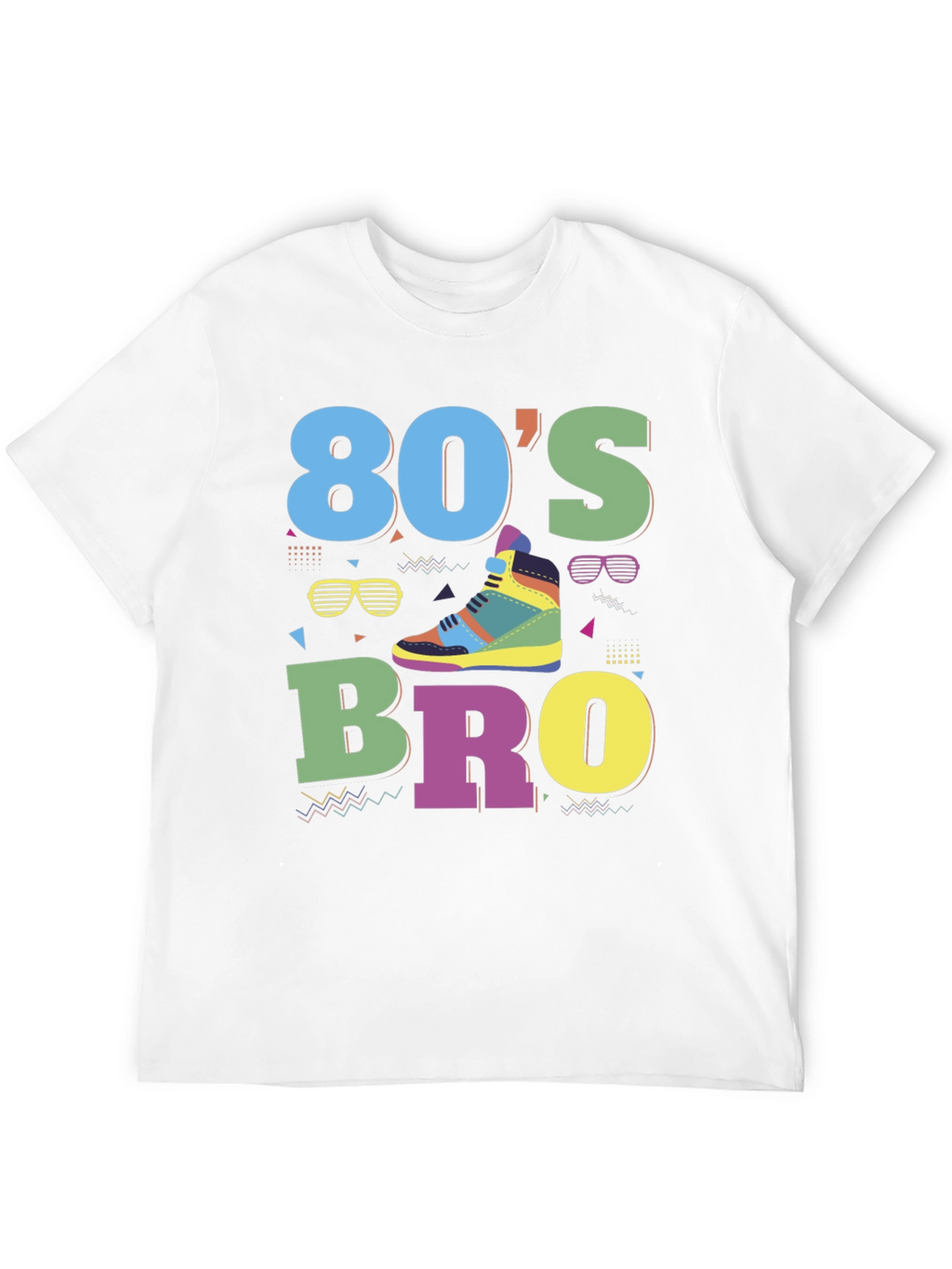 Retro 80s Bro T-Shirt