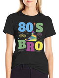 Retro 80s Bro T-Shirt