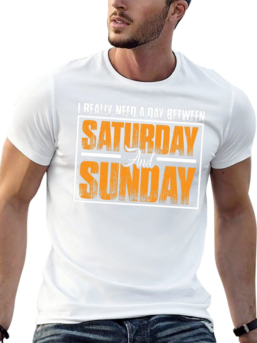 Funny Weekend T-Shirt - I Need a Day Between