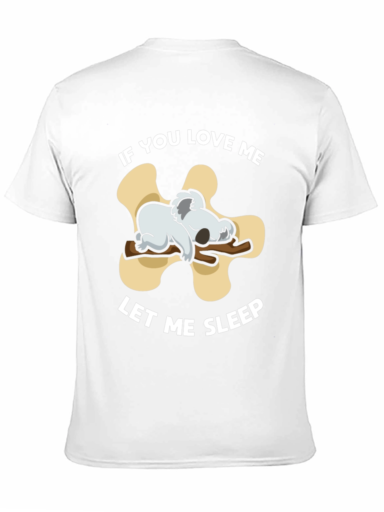 Koala Let Me Sleep Graphic T-Shirt