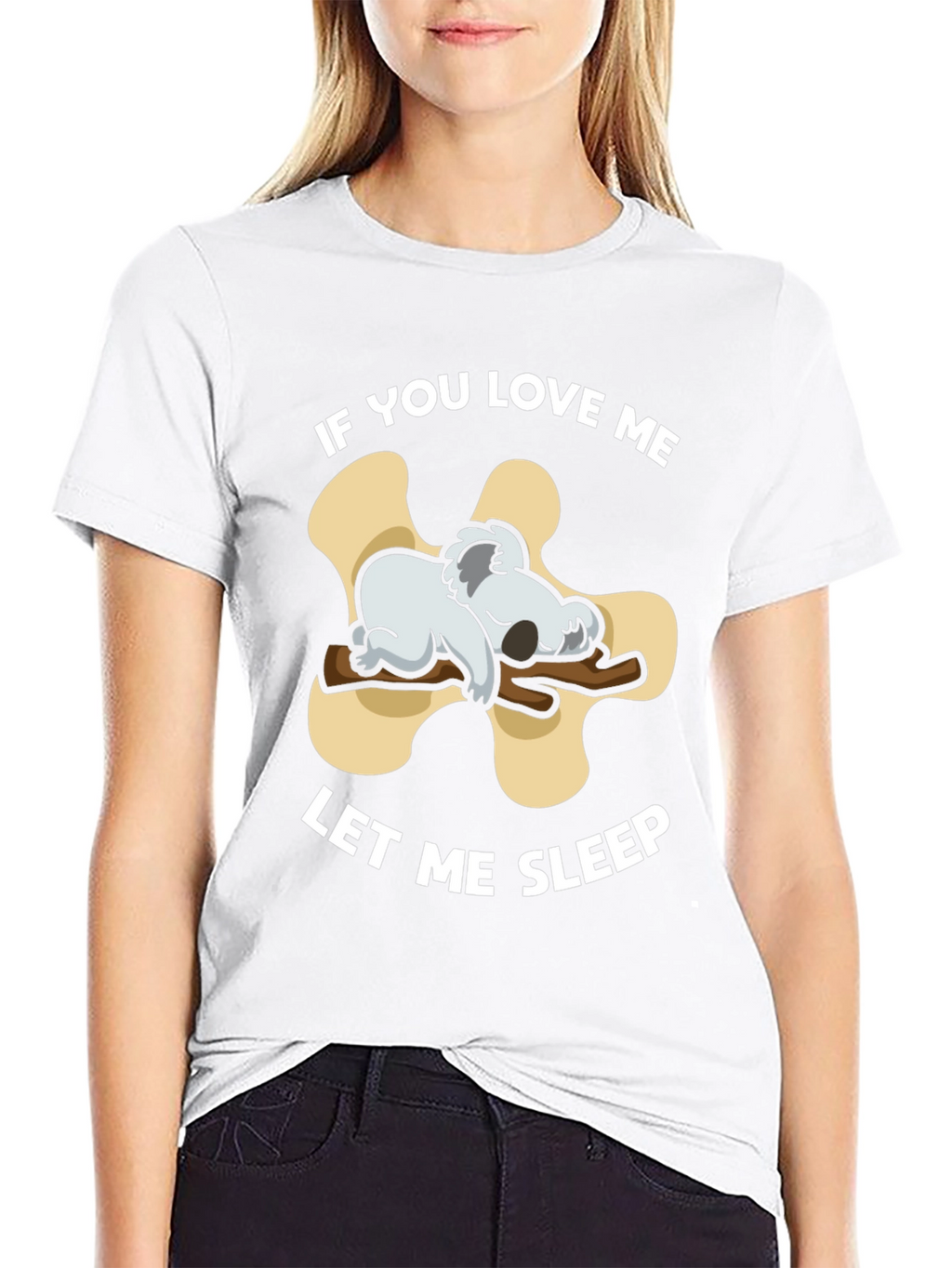 Koala Let Me Sleep Graphic T-Shirt