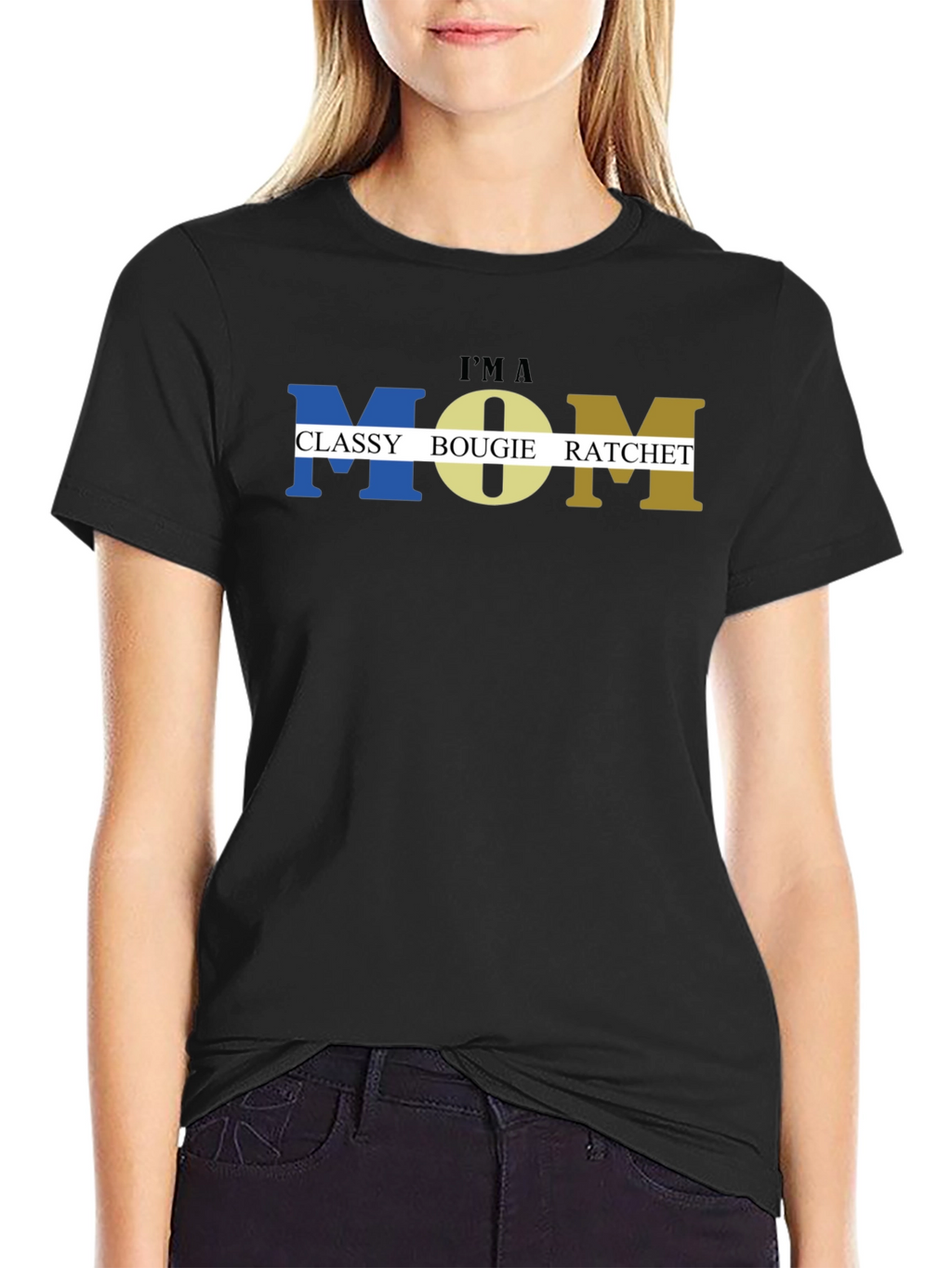 Classy Bougie Ratchet Mom T-Shirt