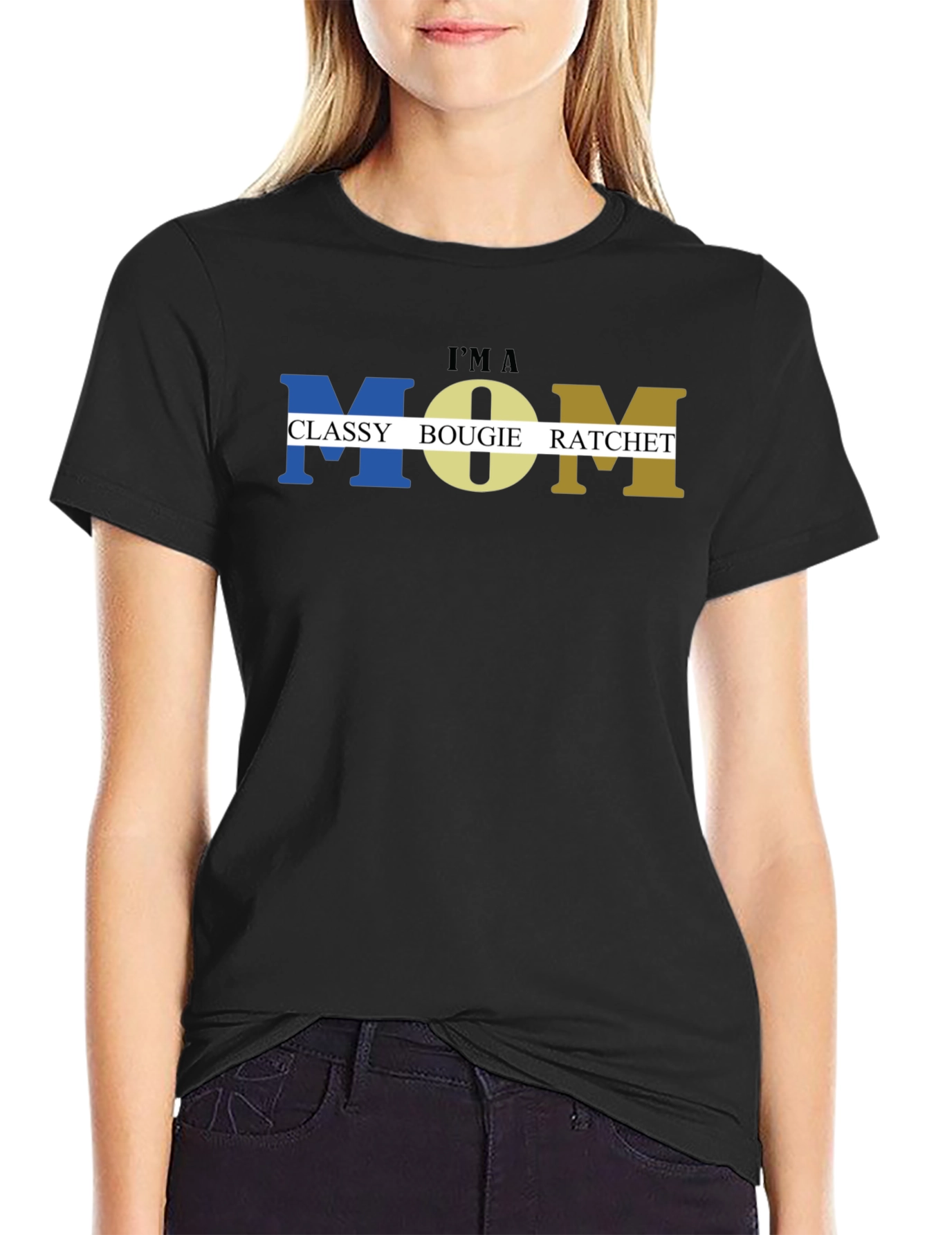 Classy Bougie Ratchet Mom T-Shirt