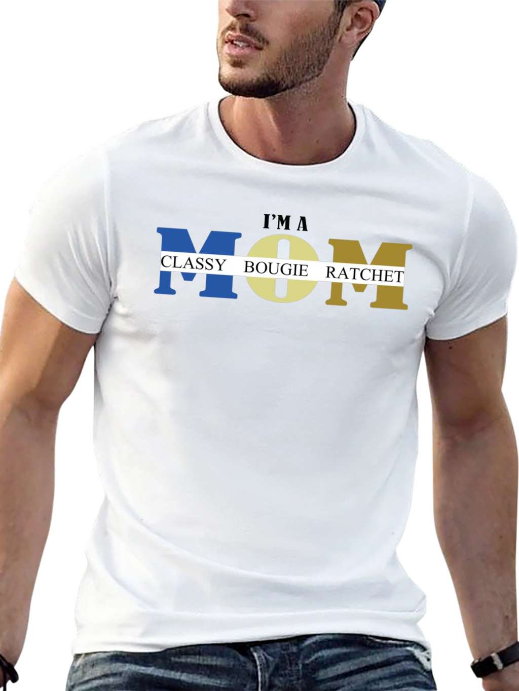 Classy Bougie Ratchet Mom T-Shirt