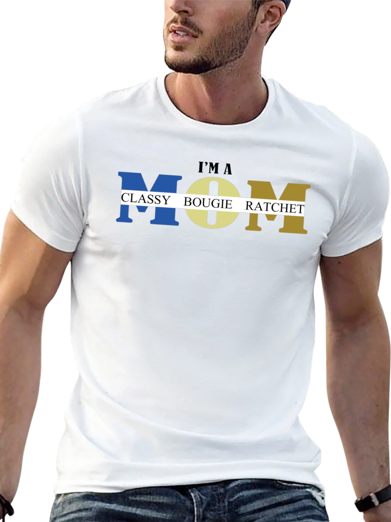 Classy Bougie Ratchet Mom T-Shirt