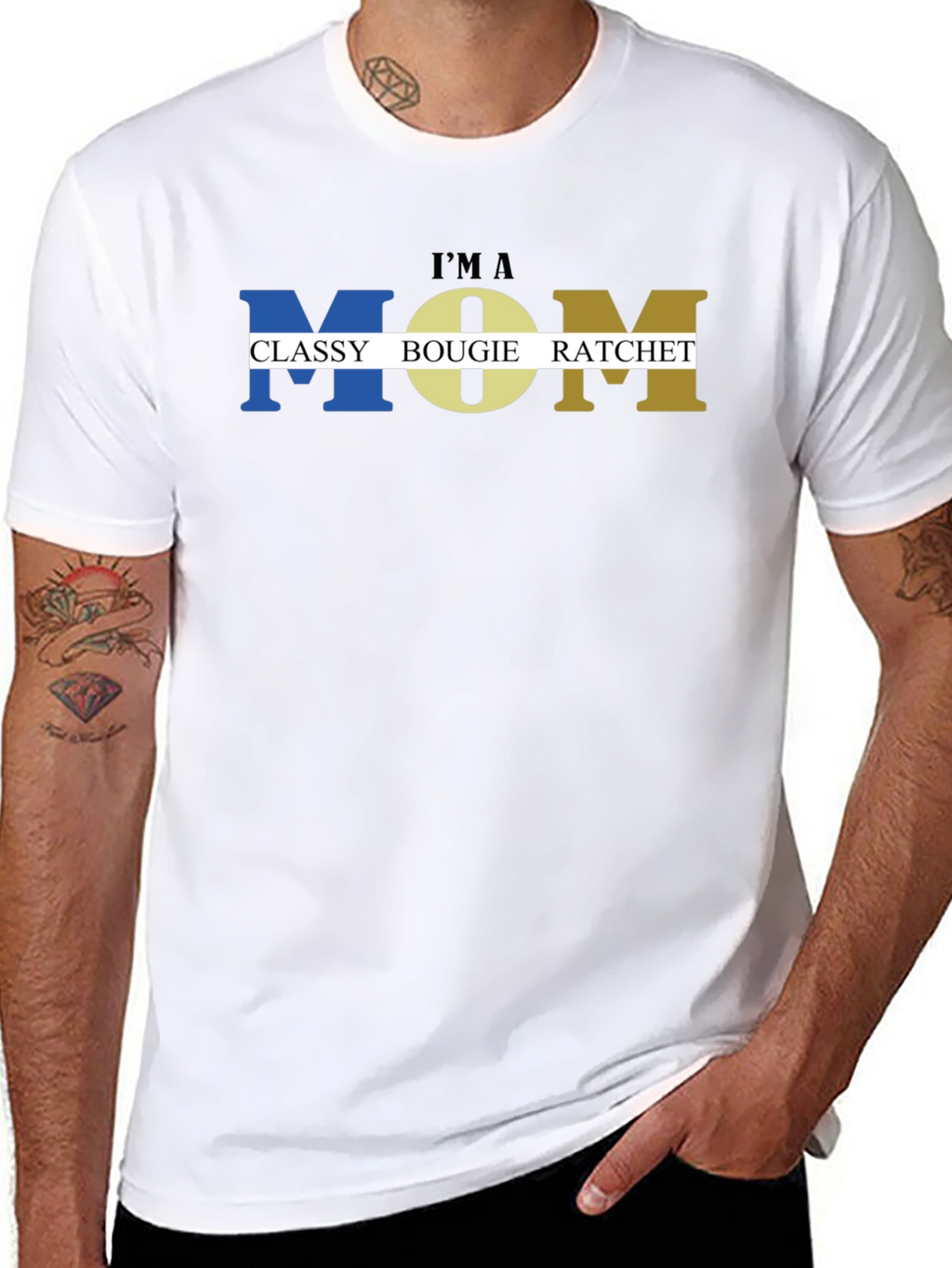 Classy Bougie Ratchet Mom T-Shirt