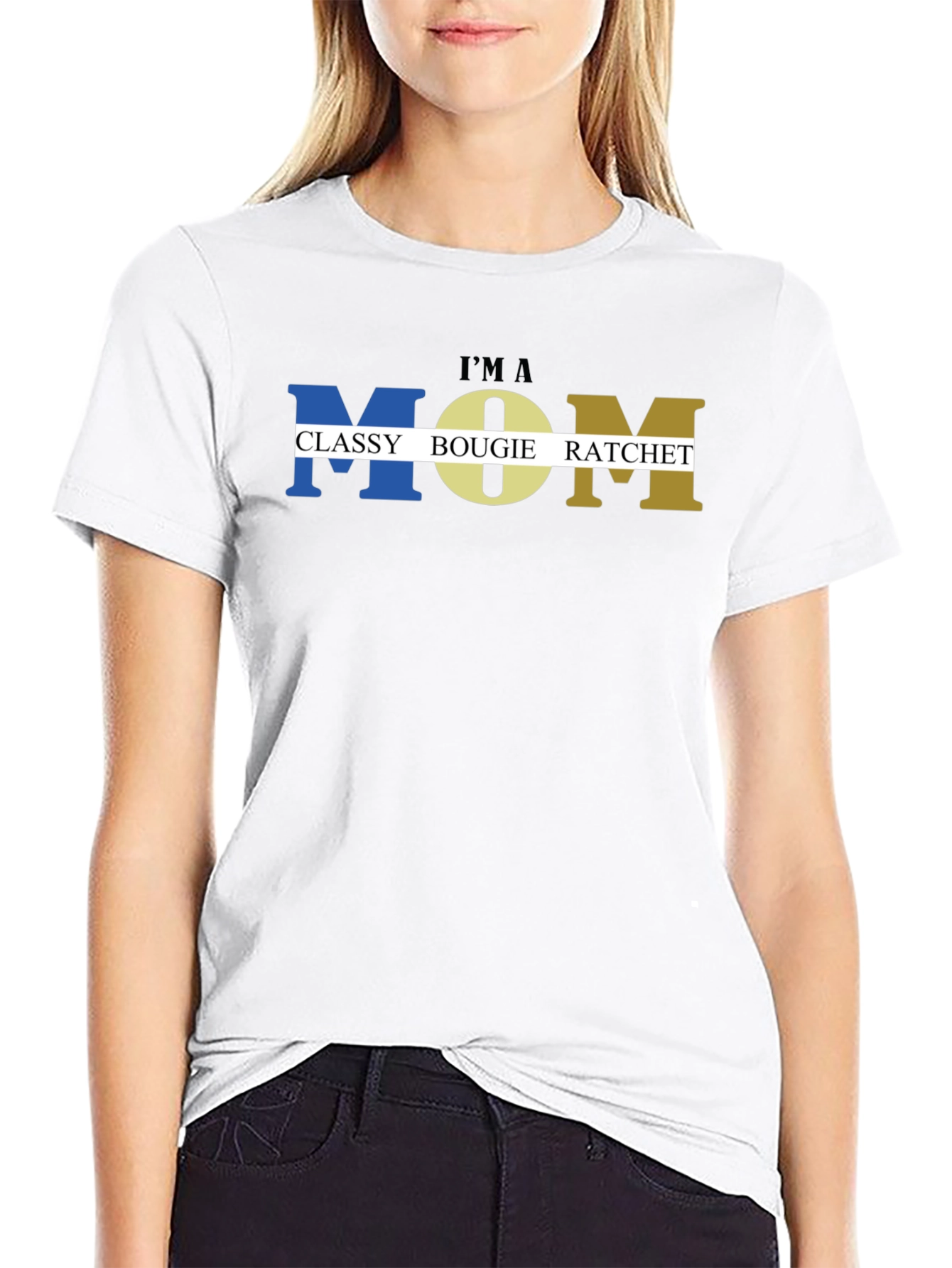 Classy Bougie Ratchet Mom T-Shirt