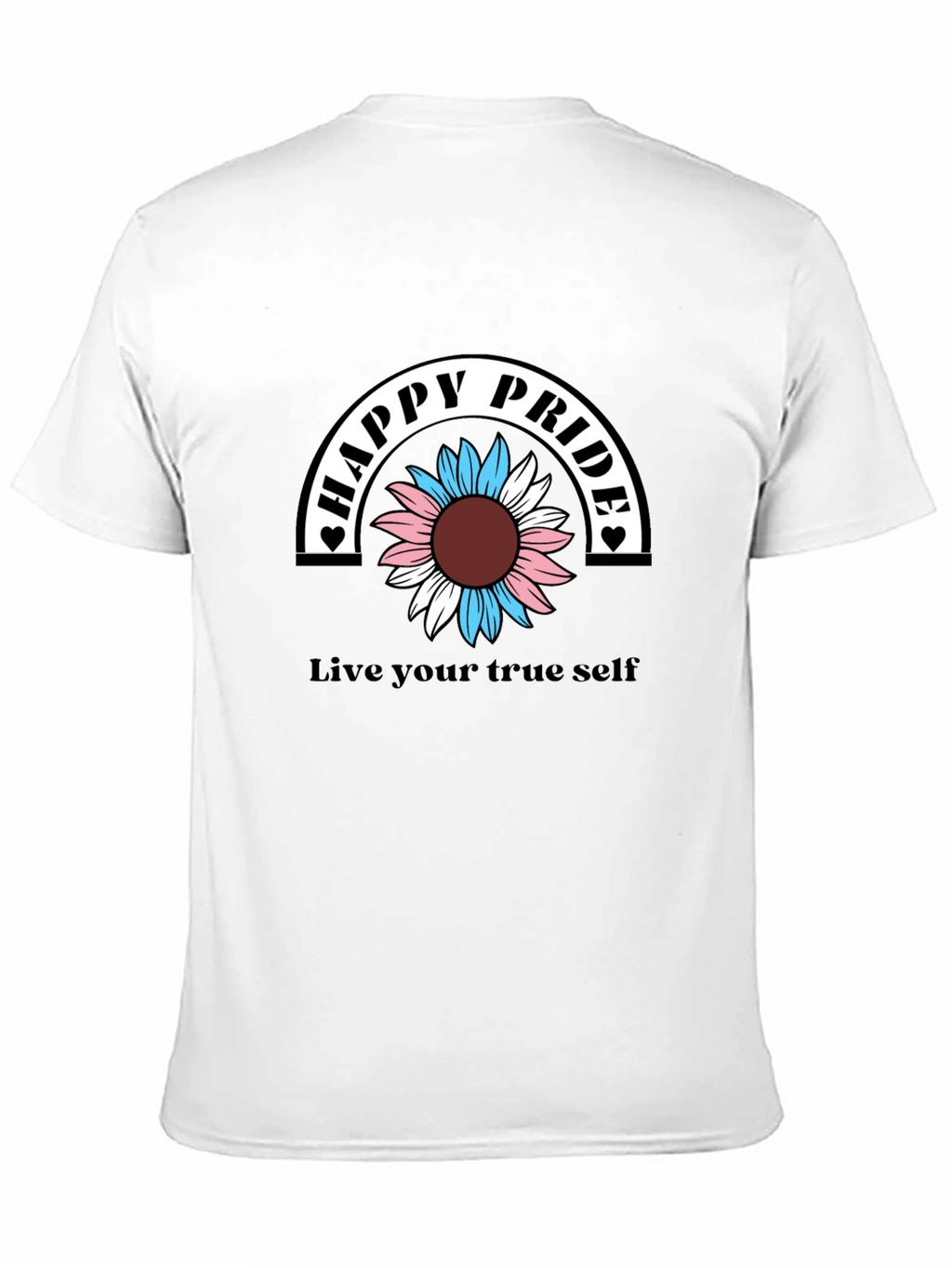Happy Pride T-Shirt - Transgender Sunflower Design