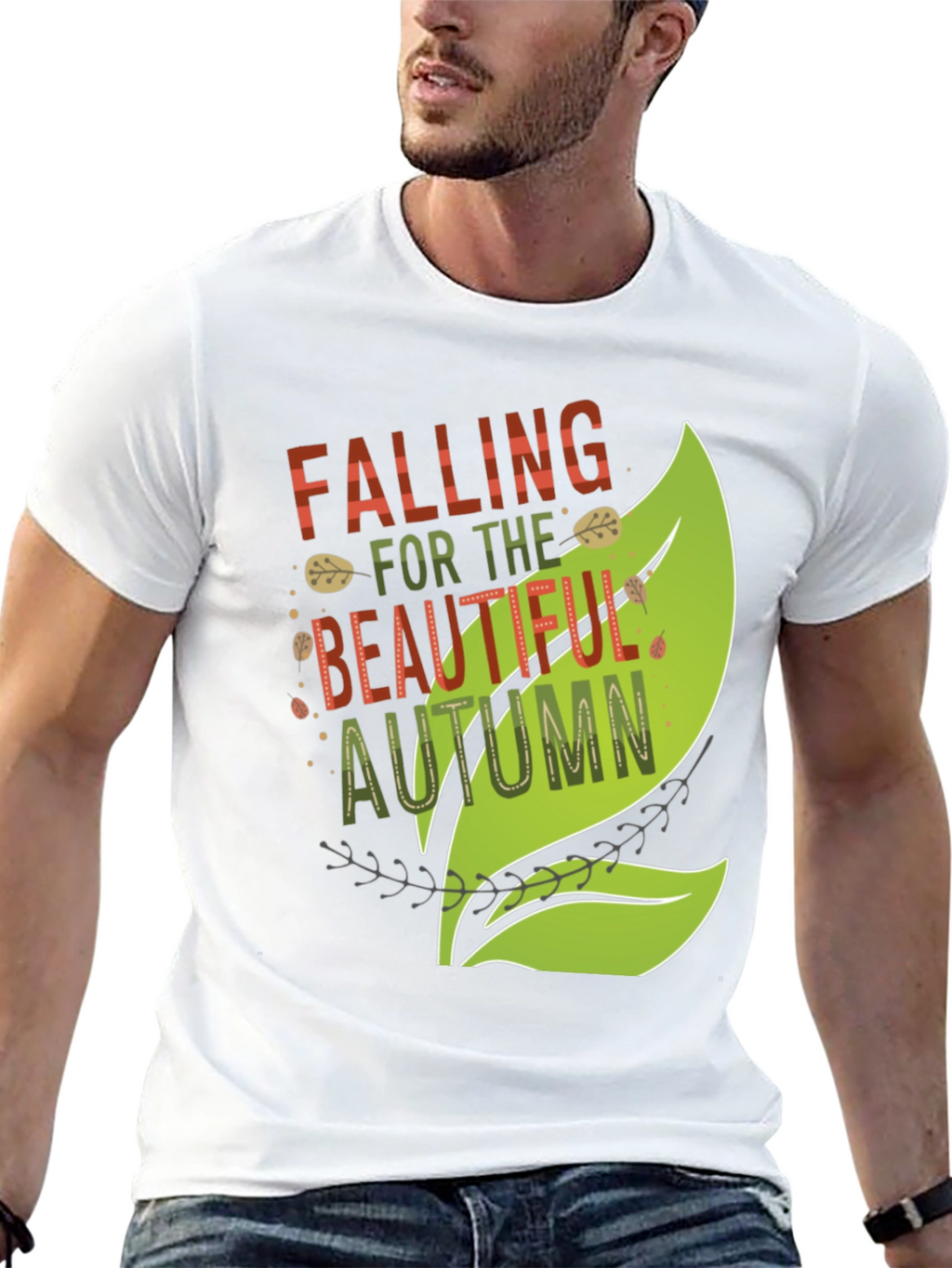 Falling for Autumn Graphic T-Shirt
