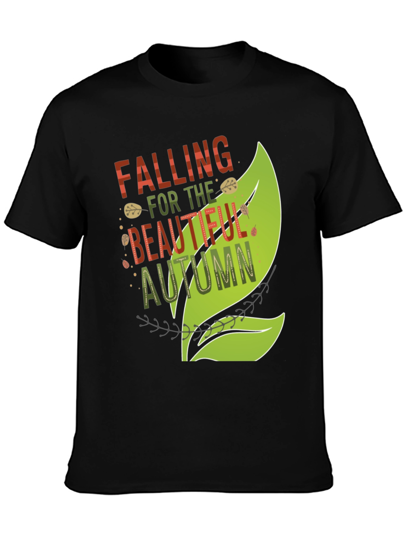 Falling for Autumn Graphic T-Shirt