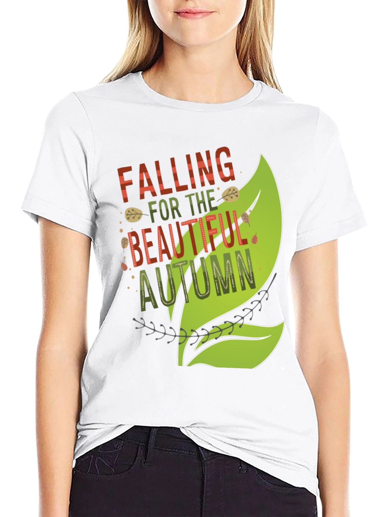 Falling for Autumn Graphic T-Shirt