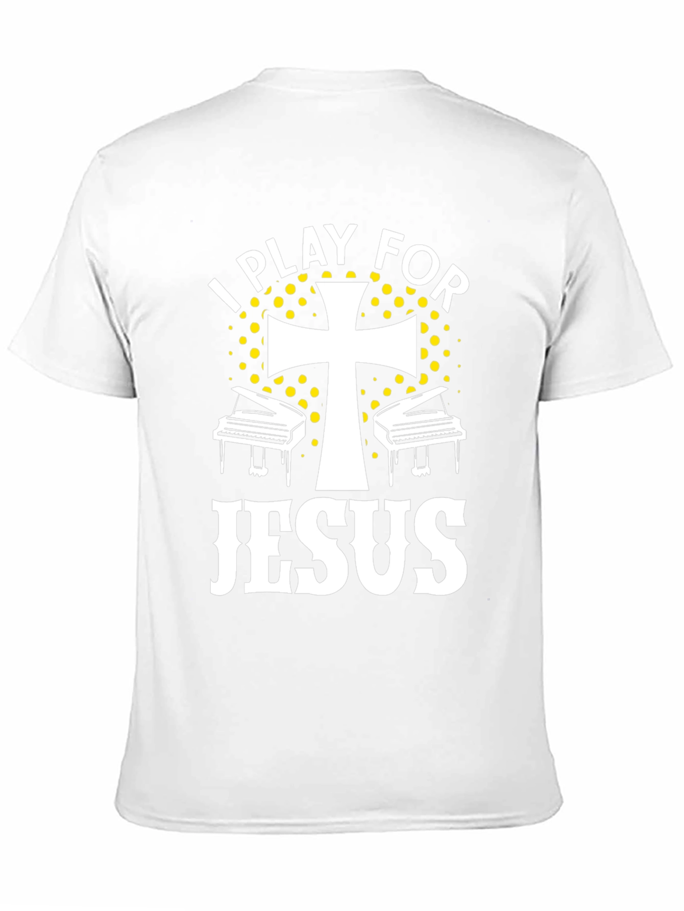 I Play For Jesus Piano Christian T-Shirt