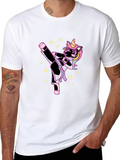 Unicorn Karate Black T-Shirt