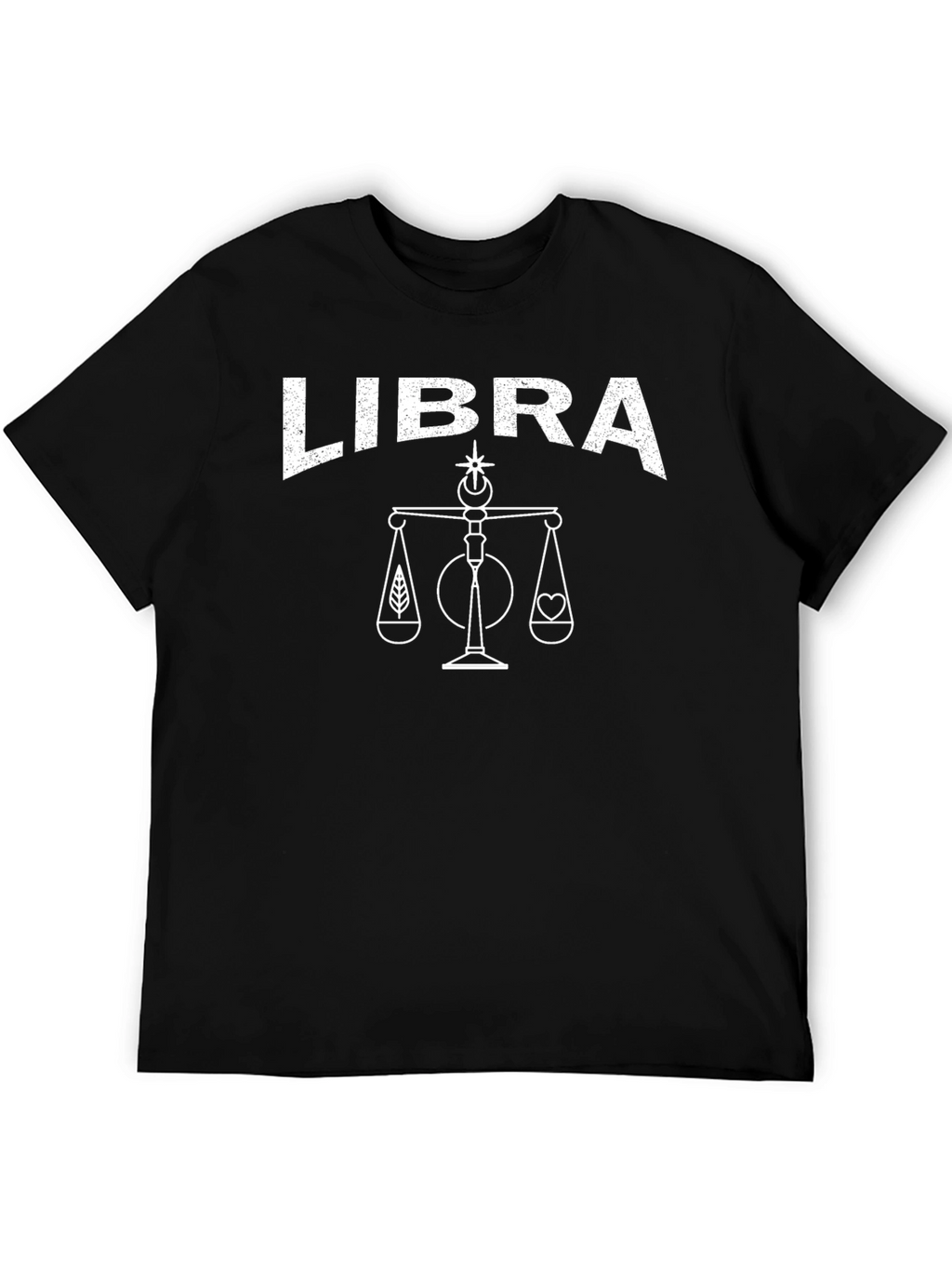 Libra Zodiac Sign Graphic T-Shirt