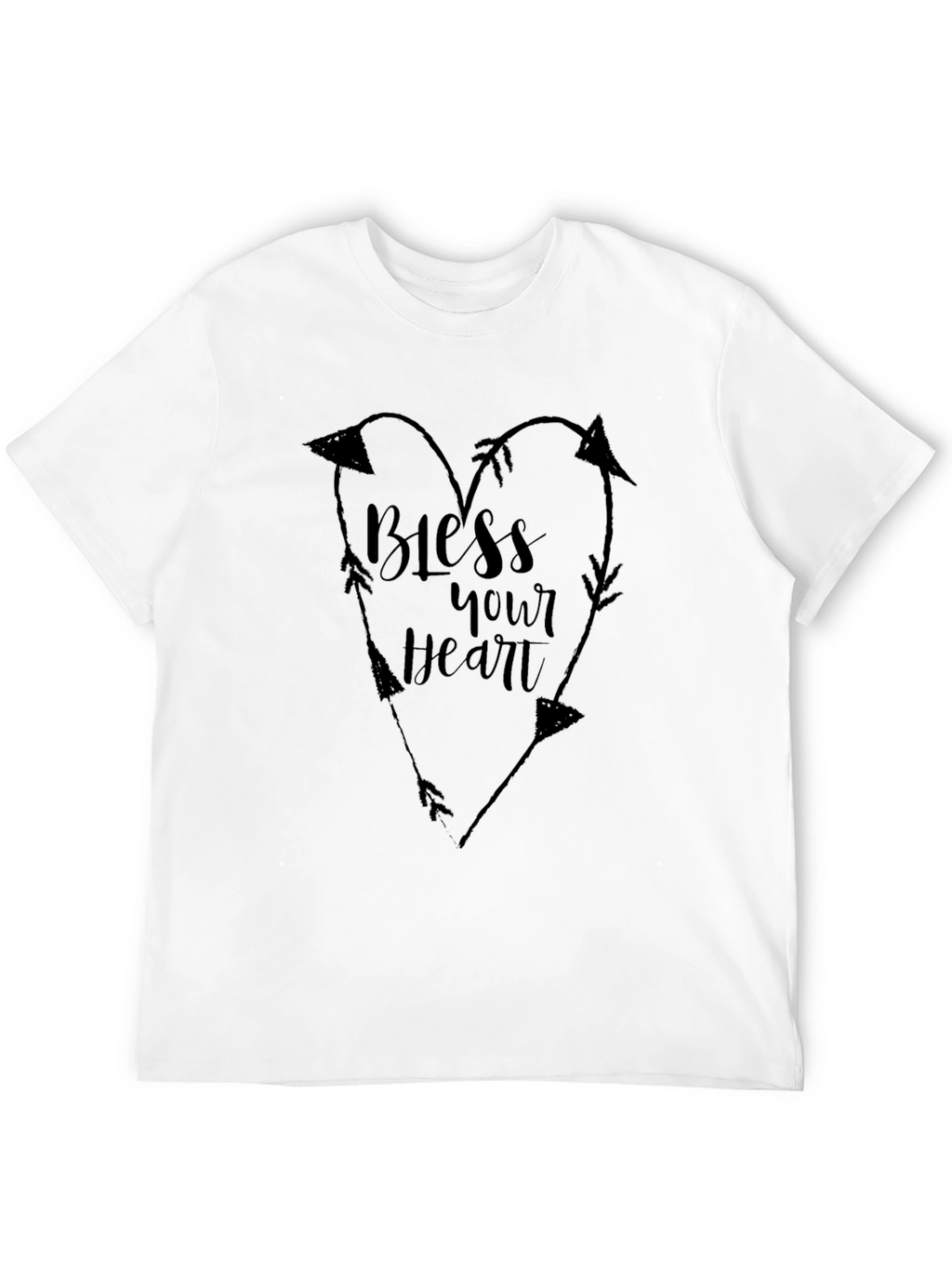 Bless Your Heart Arrow Heart T-Shirt