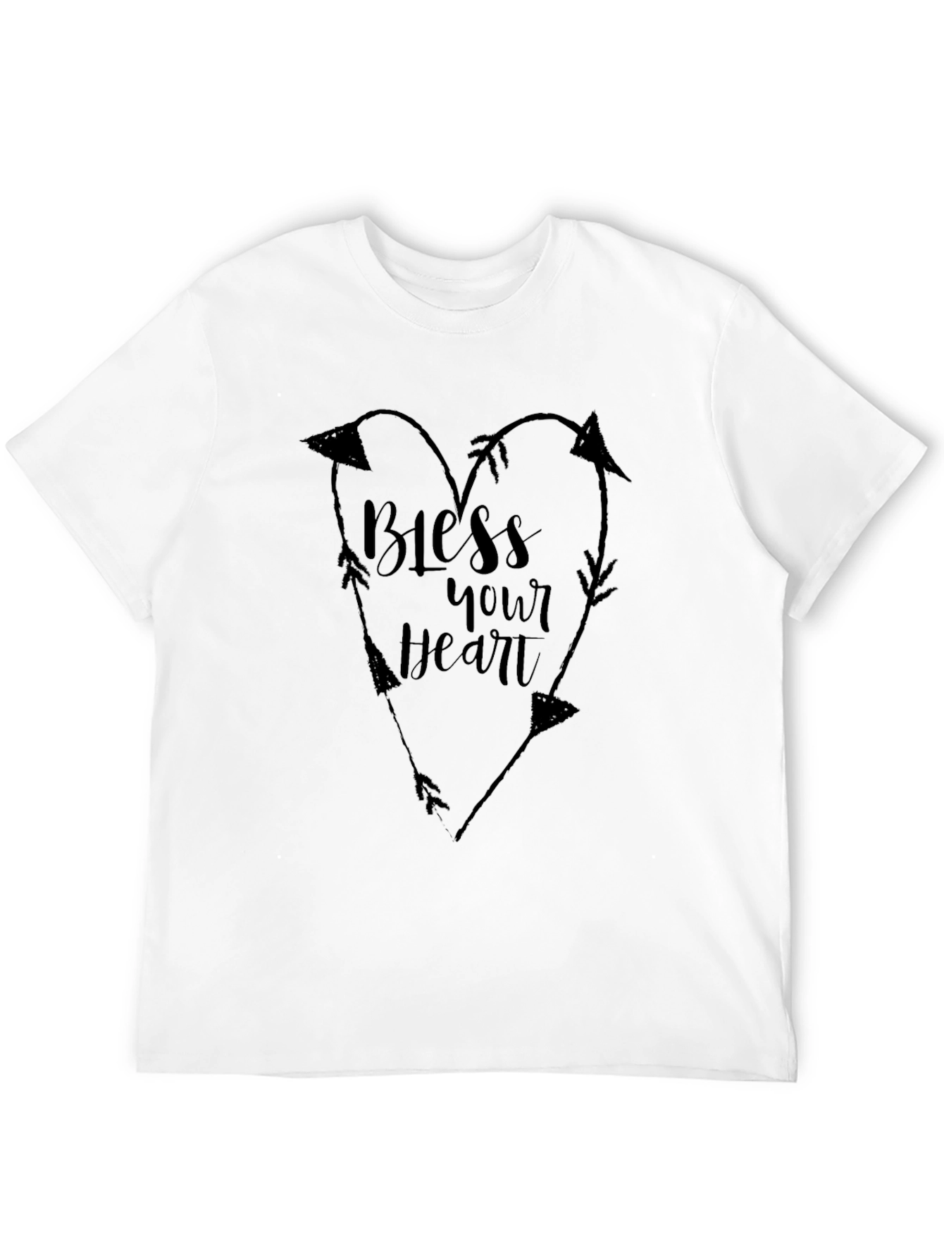 Bless Your Heart Arrow Heart T-Shirt
