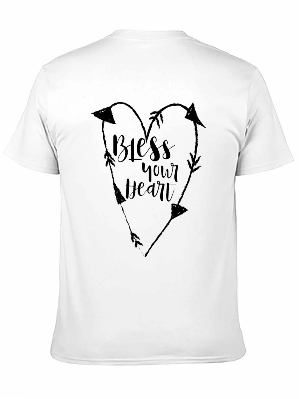 Bless Your Heart Arrow Heart T-Shirt