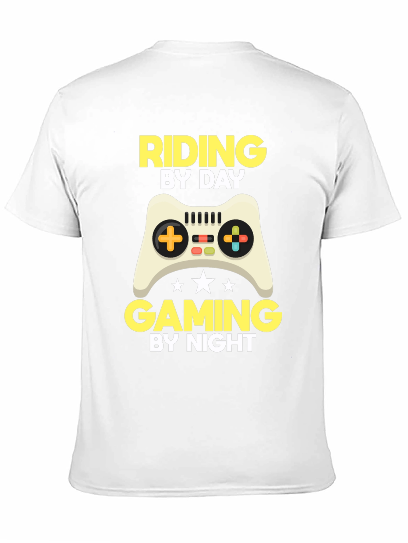Riding By Day Gaming By Night T-Shirt
