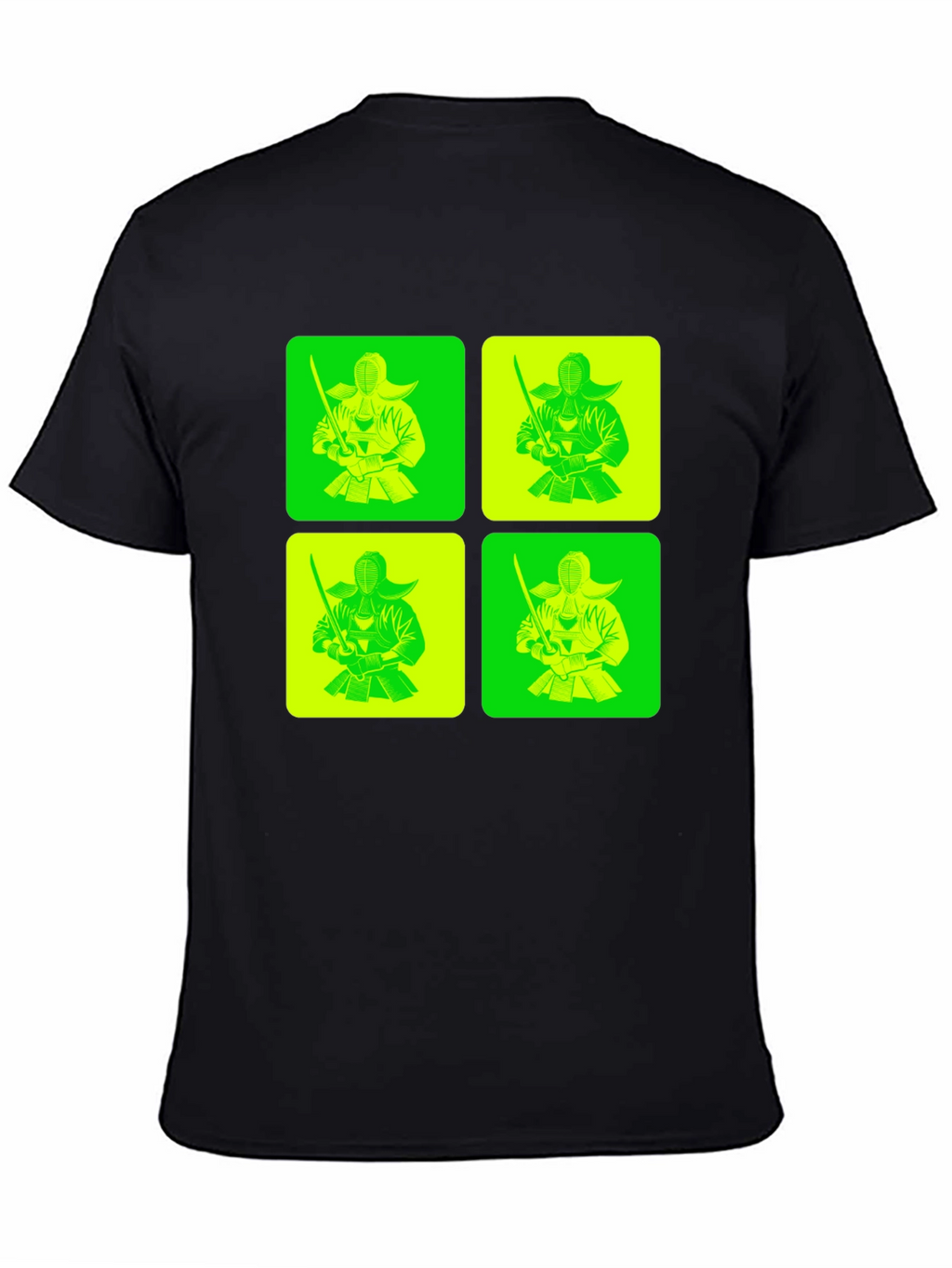 Kendo Fighter Graphic Tee - Unique Design