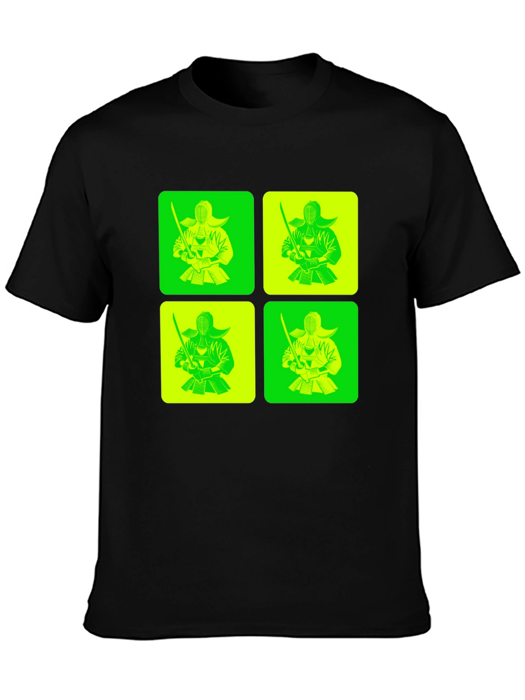 Kendo Fighter Graphic Tee - Unique Design