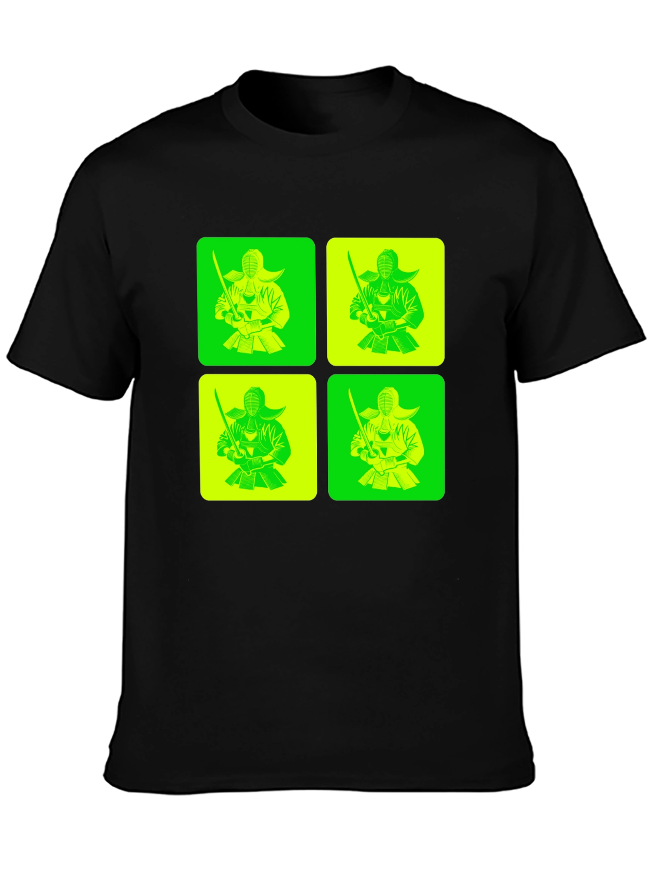 Kendo Fighter Graphic Tee - Unique Design
