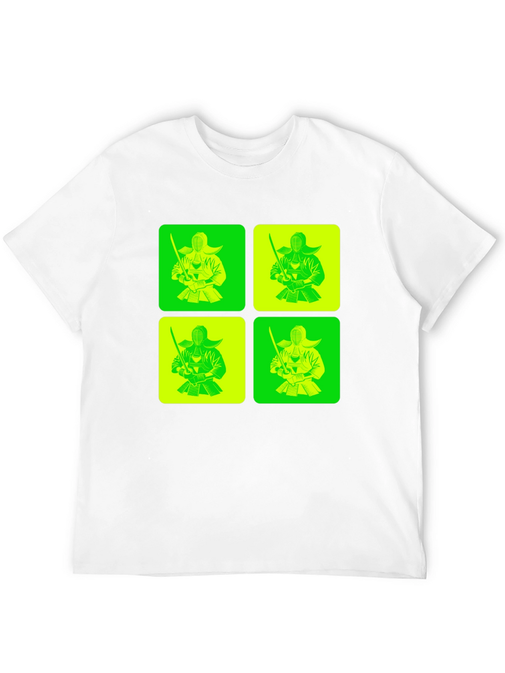 Kendo Fighter Graphic Tee - Unique Design
