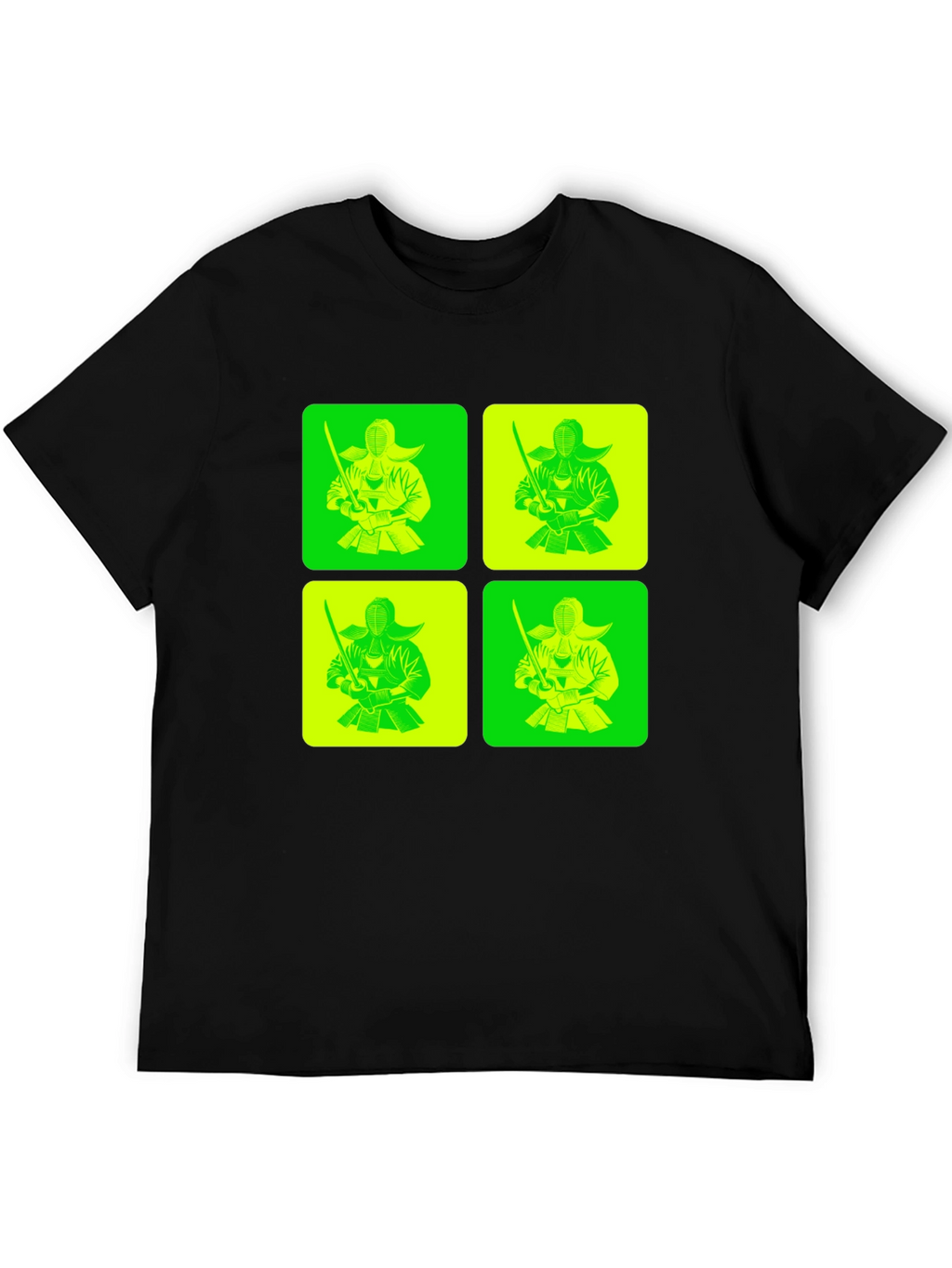Kendo Fighter Graphic Tee - Unique Design