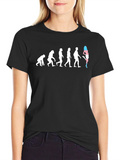 Evolution of Woman T-Shirt