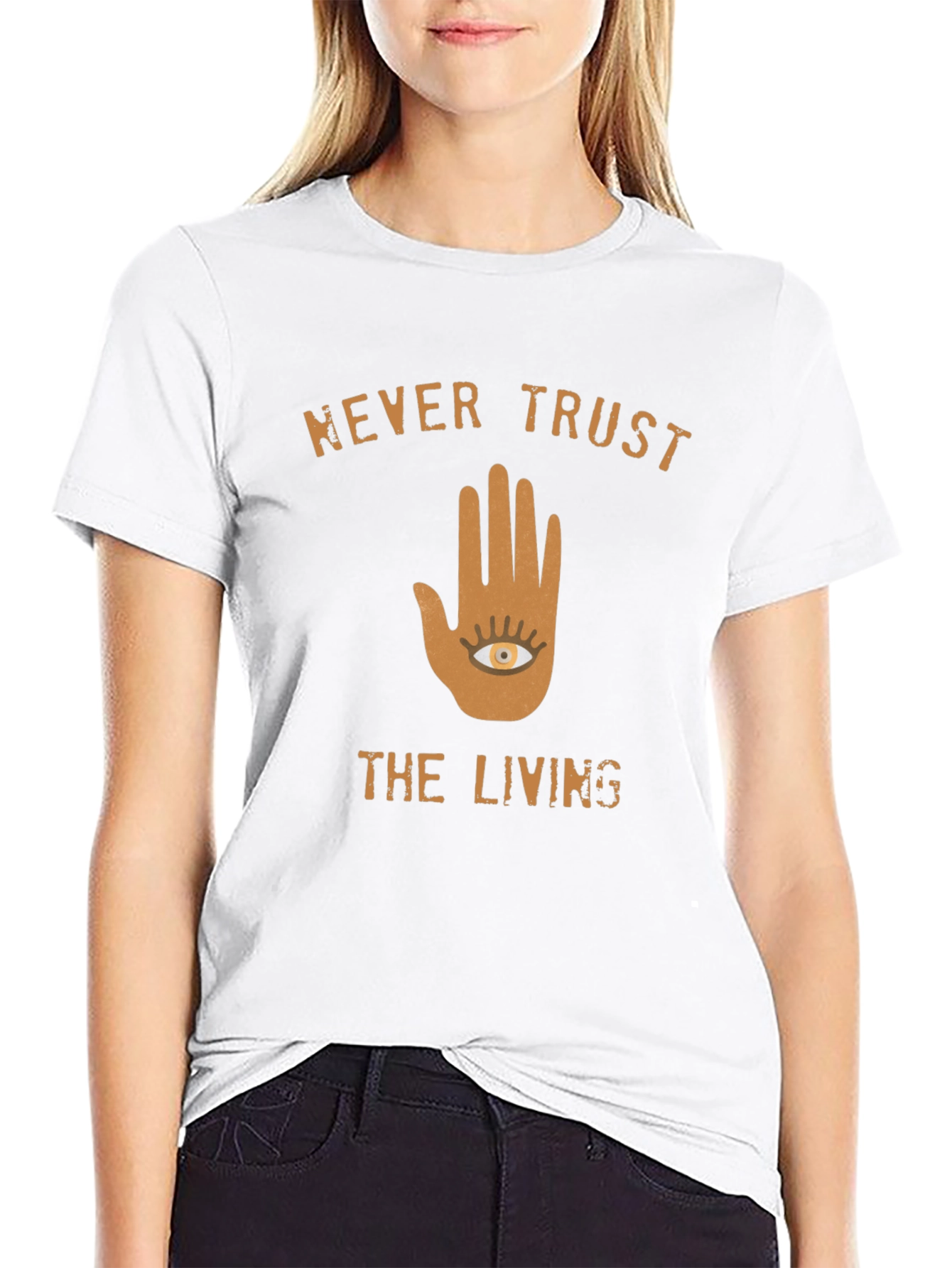 Never Trust the Living Graphic Tee