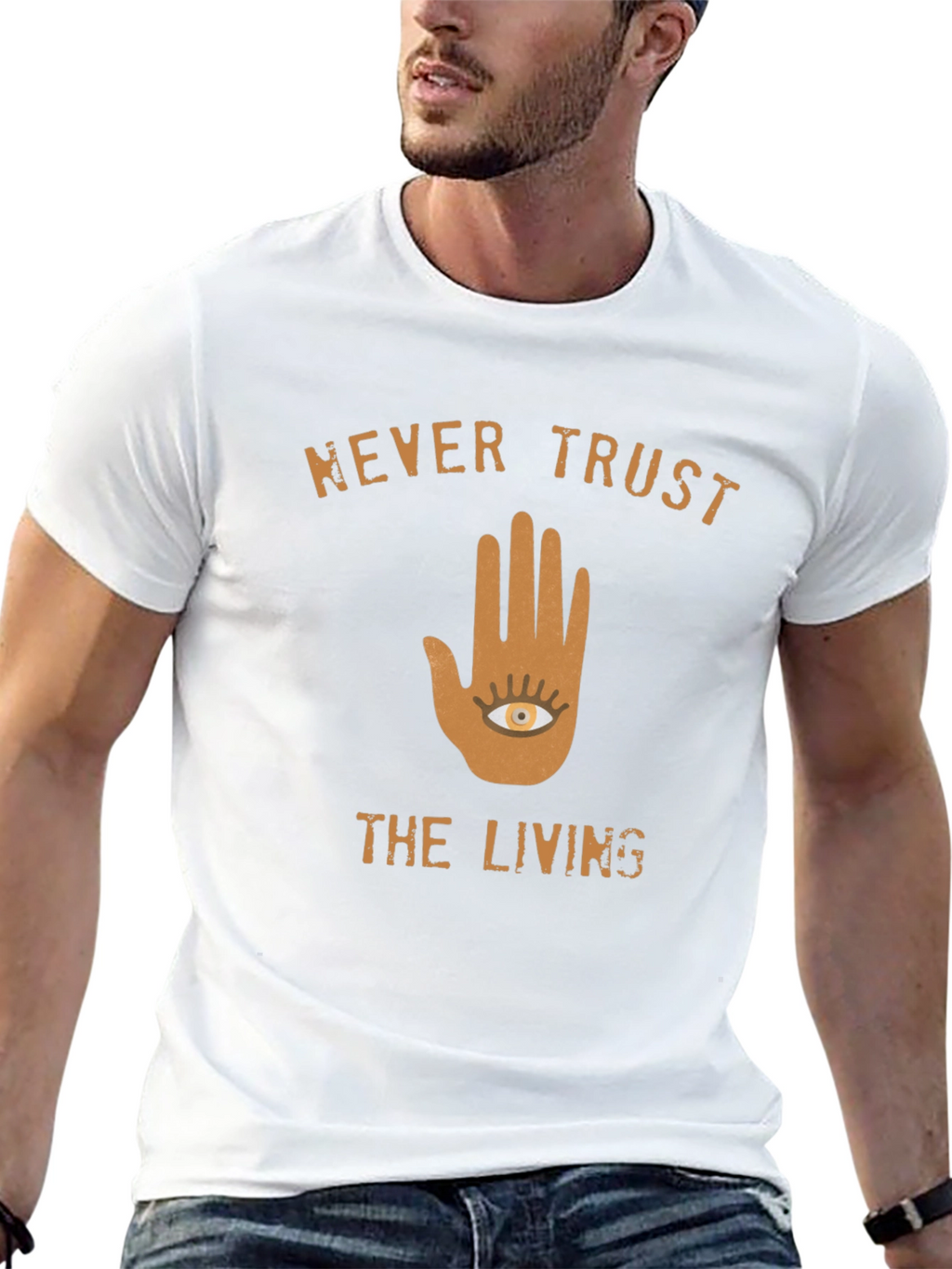 Never Trust the Living Graphic Tee