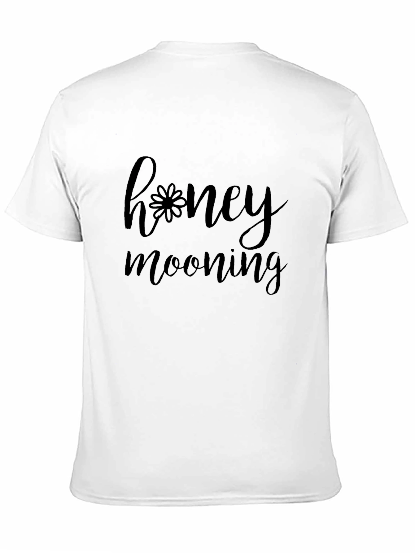 Honeymooning Black Graphic Tee - Couples Vacation Shirt