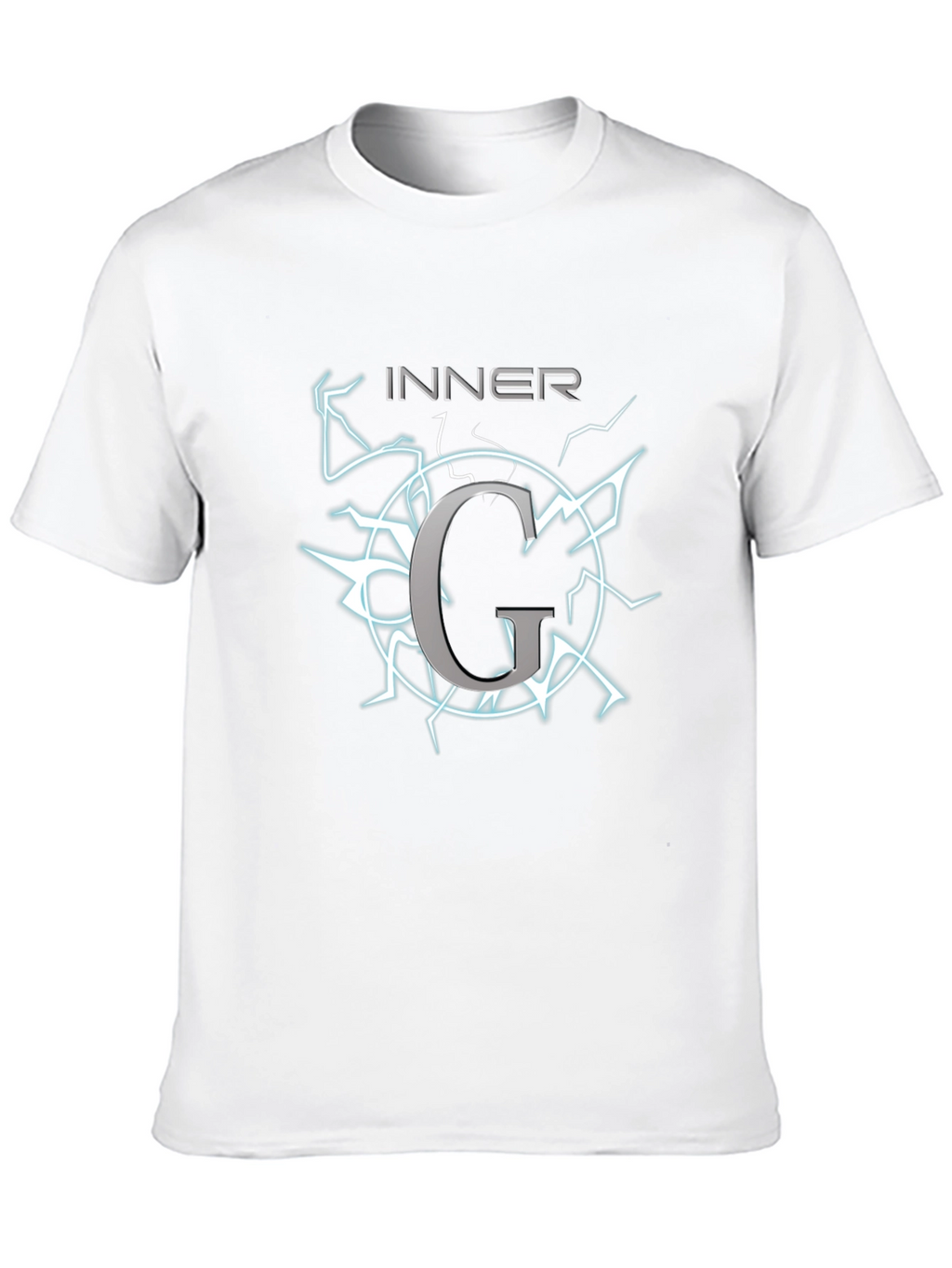 Inner G Graphic T-Shirt - Black Cotton Tee